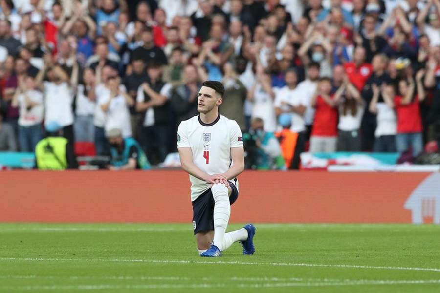 The Three Lions defied boos from their own fans at the start of Euro 2020 to take the knee against racial discrimination