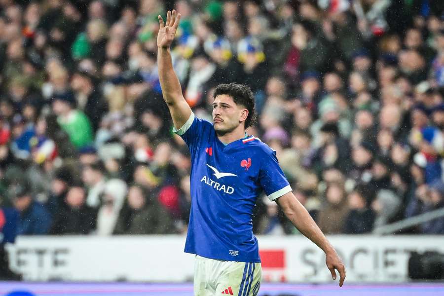 Nicolas Depoortere face à l'Irlande. Nicolas Depoortere face à l'Irlande.