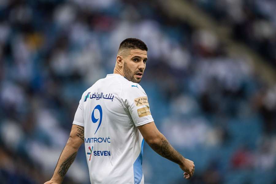 Mitrovic é o vice-artilheiro da Liga Saudita