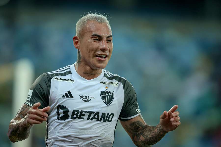 Eduardo Vargas abriu o marcador na vitória do Atlético Mineiro sobre o Cuiabá