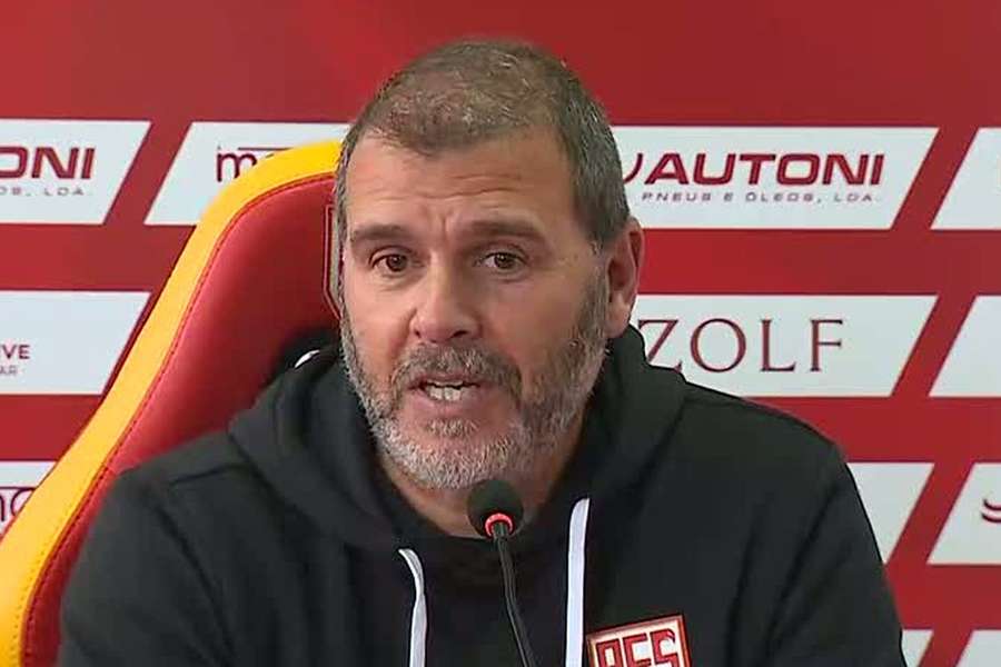 João Henriques, treinador do AFS João Henriques, treinador do AFS