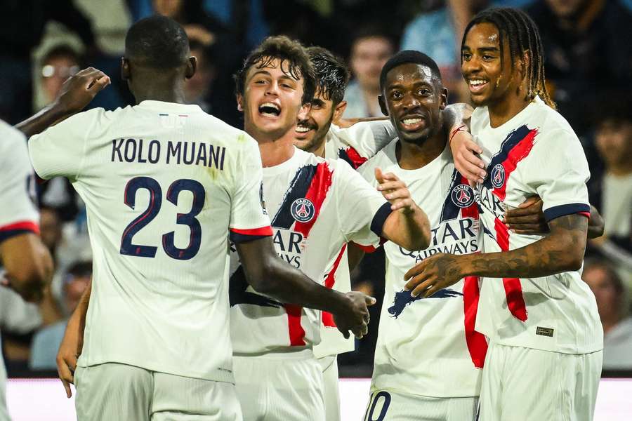 Paris Saint-Germain viert de overwinning