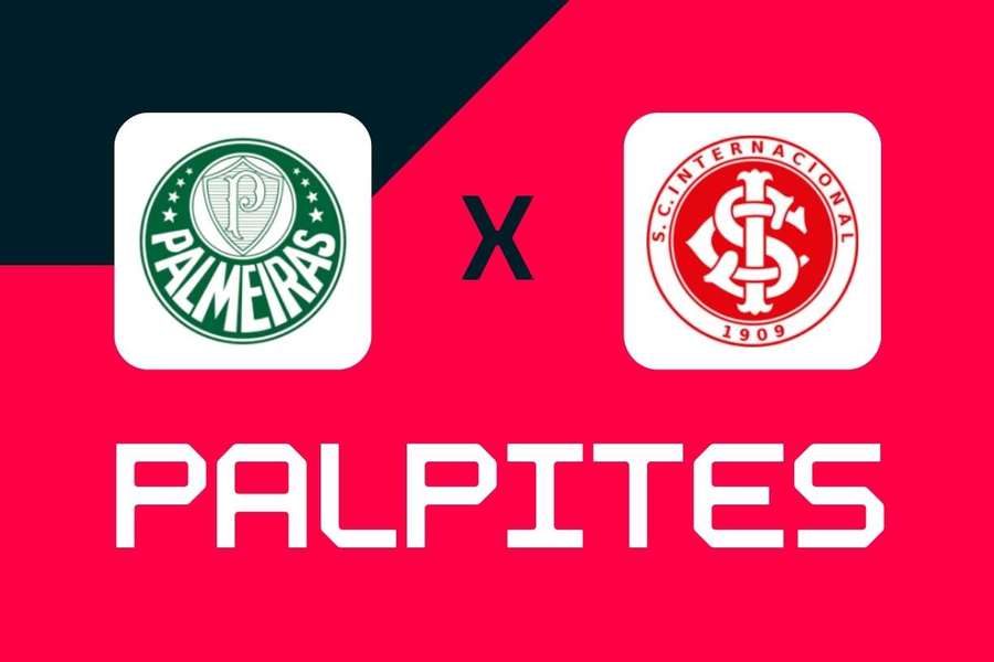 Palmeiras e Internacional se enfrentam neste sábado (13)