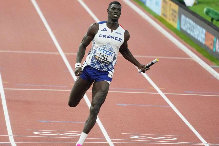 Mouhamadou Fall à Budapest en août 2023.