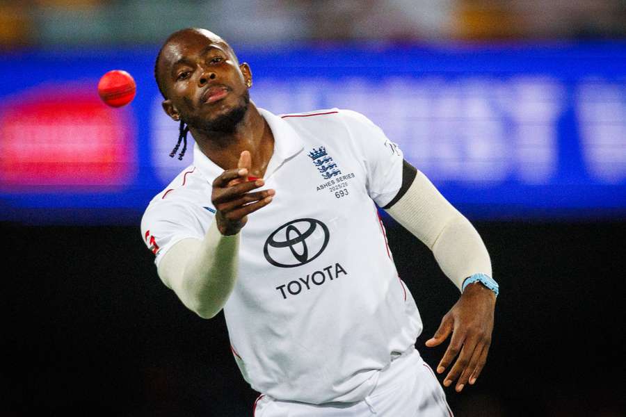 England's Jofra Archer has been lampooned for taking a pillow to the second Ashes Test