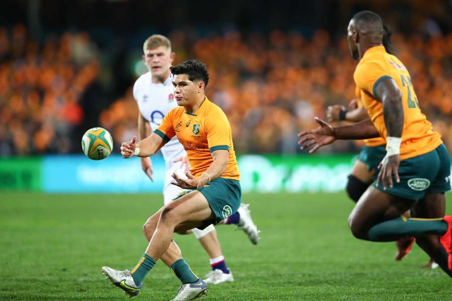 Noah Lolesio might get another chance to start at flyhalf against South Africa this weekend