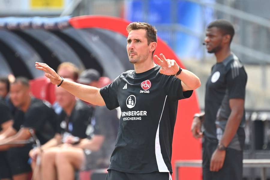 Nürnberg-Trainer Miroslav Klose.