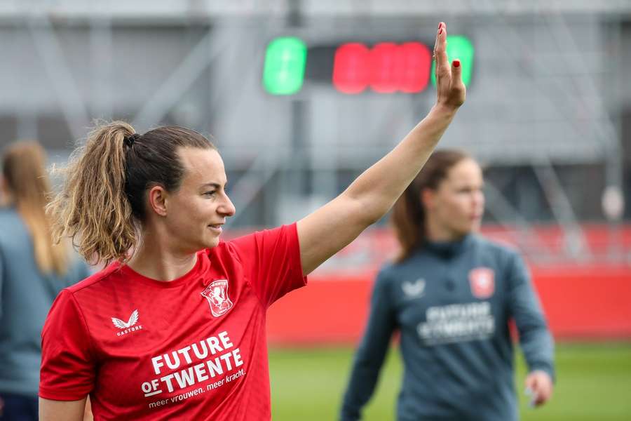 Aanvoerder Renate Jansen neemt na dit seizoen afscheid bij FC Twente