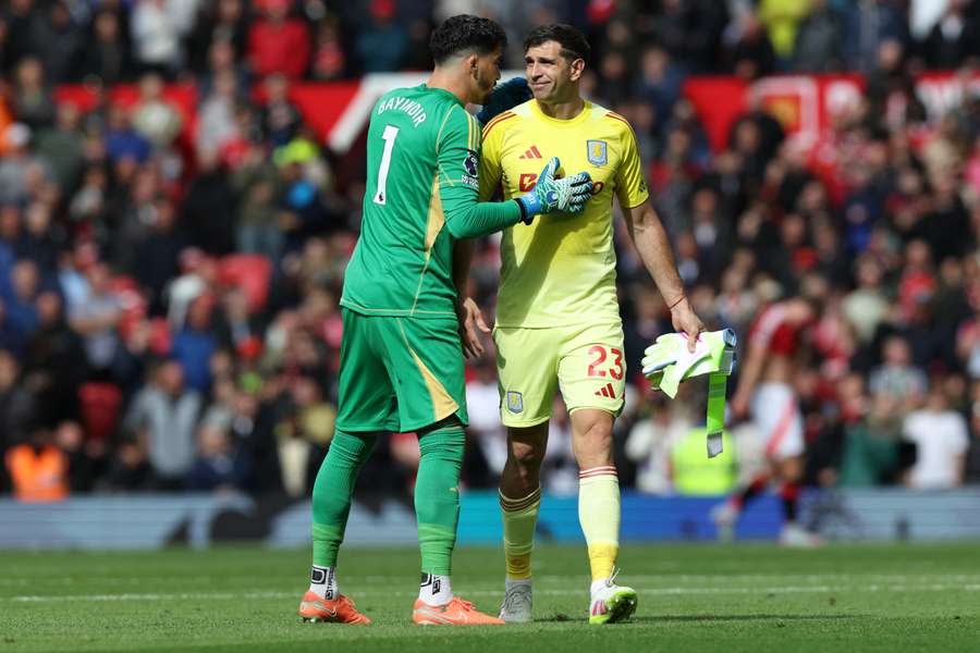 Martinez at Old Trafford on final day of last season