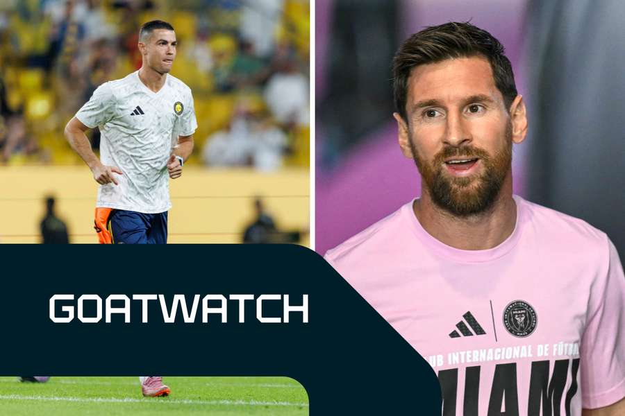 GOATwatch: Der wöchentliche Vergleich zwischen Cristiano Ronaldo und Lionel Messi GOATwatch: Der wöchentliche Vergleich zwischen Cristiano Ronaldo und Lionel Messi