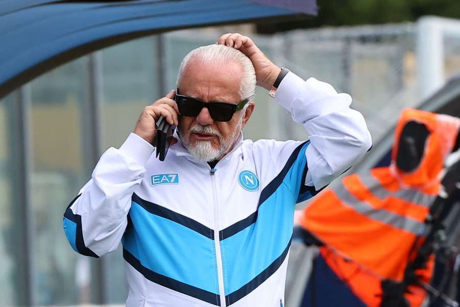 Aurelio De Laurentiis, presidente do Nápoles
