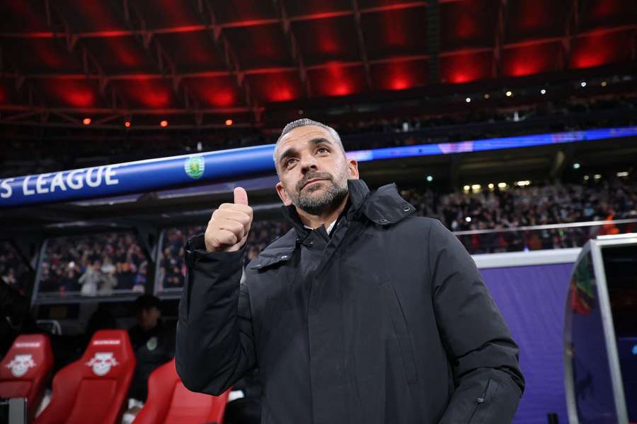 Rui Borges, treinador do Sporting