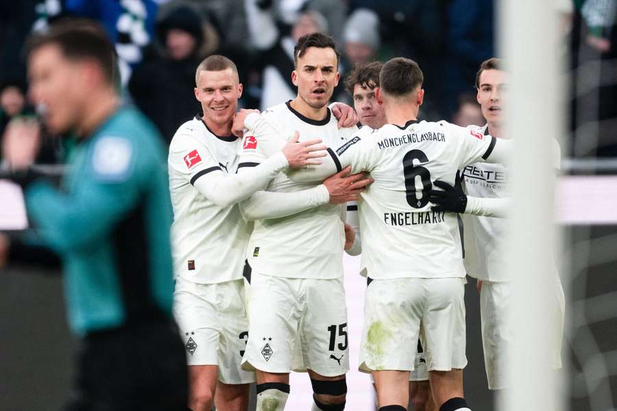 Haris Tabakovic glänzte mit zwei Toren für Mönchengladbach gegen Augsburg.