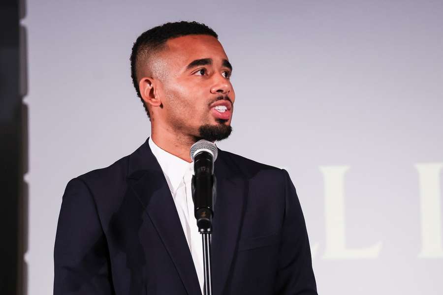 New Barcelona star Gabriel Jesus.