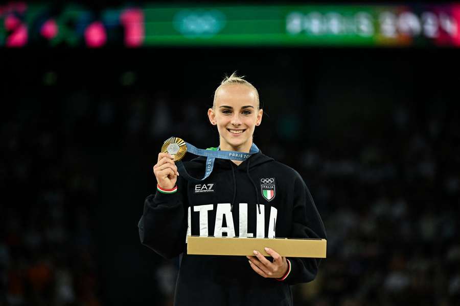 La nuova campionessa olimpica della trave