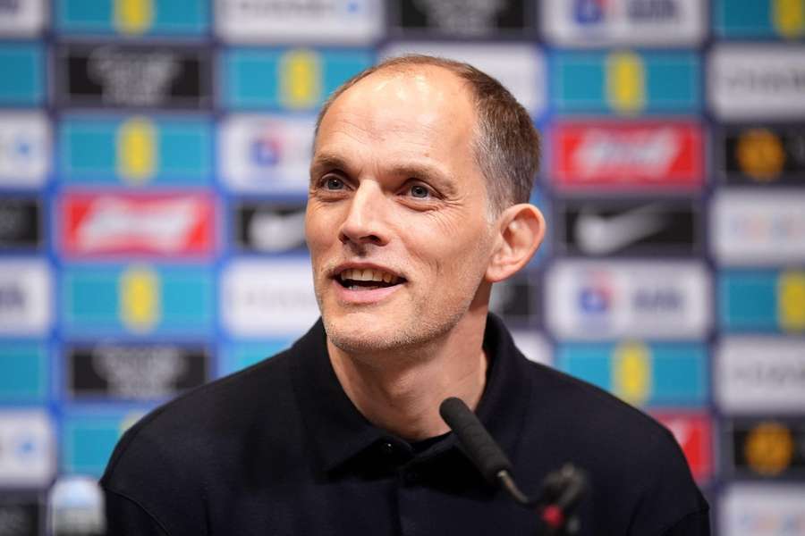 Tuchel speaks to the media after announcing his England squad