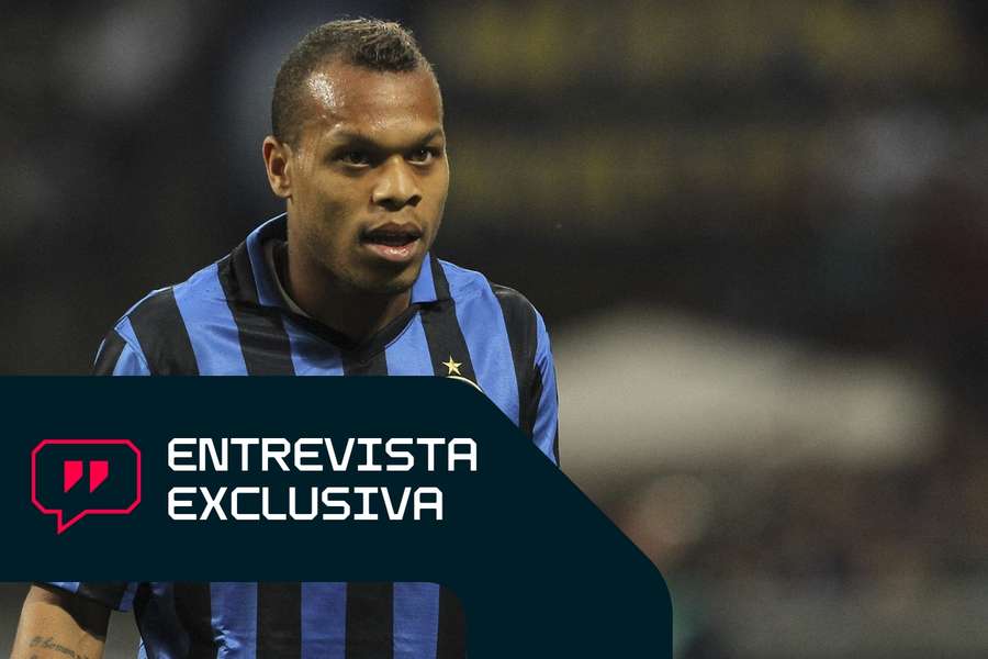 Biabiany, durante su etapa en el Inter.