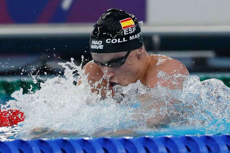 Carles Coll debuta en el Mundial de Natación con récord de España