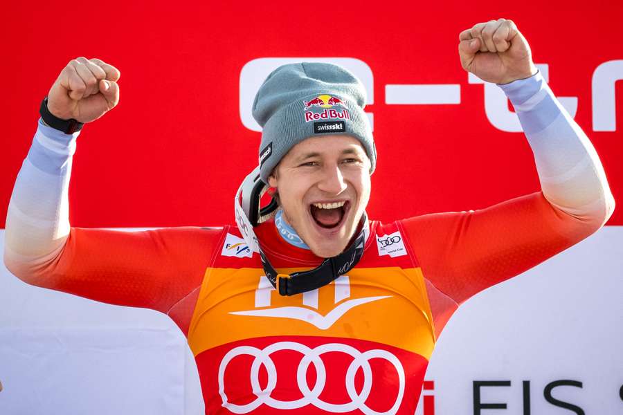 Marco Odermatt is set fair for a third overall World Cup title after easing to victory in the super-G