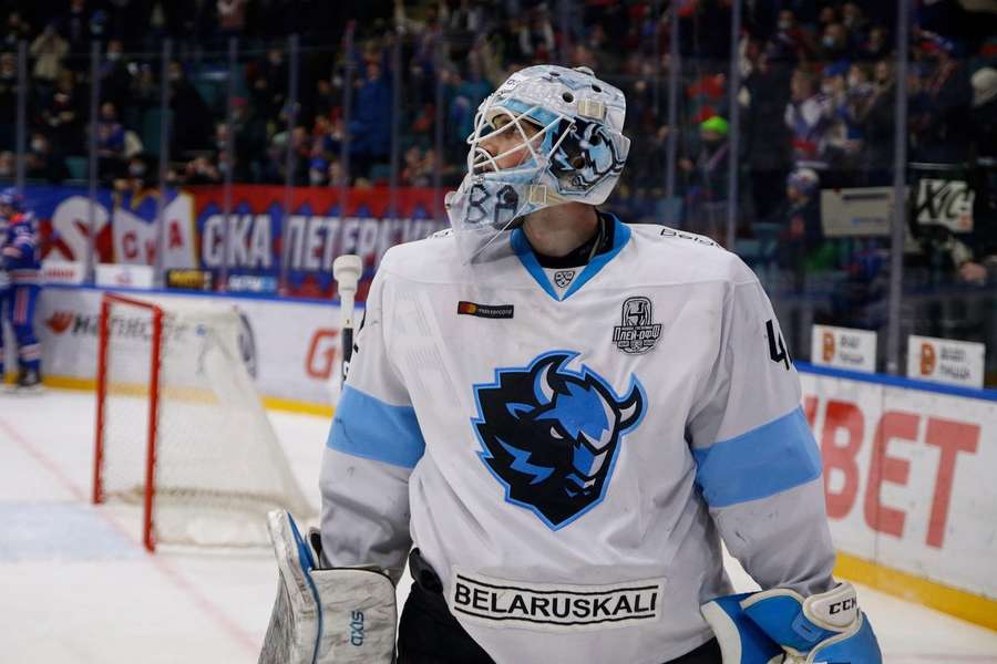 Patrik Rybár chytal v KHL za Dinamo Minsk