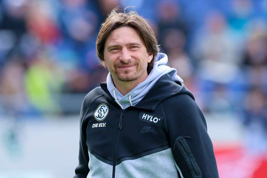 Elversbergs Cheftrainer Vincent Wagner Elversbergs Cheftrainer Vincent Wagner