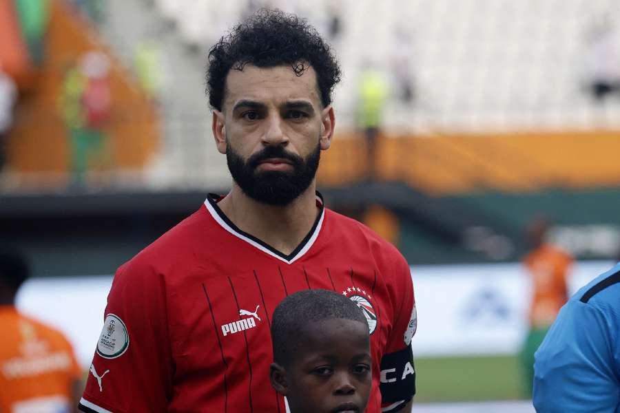 Salah is at the Africa Cup of Nations 