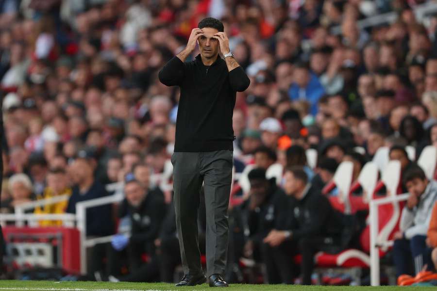 Mikel Arteta, treinador do Arsenal