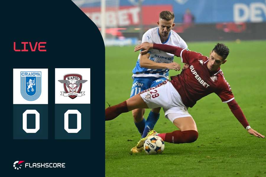 LIVE Universitatea Craiova - Rapid
