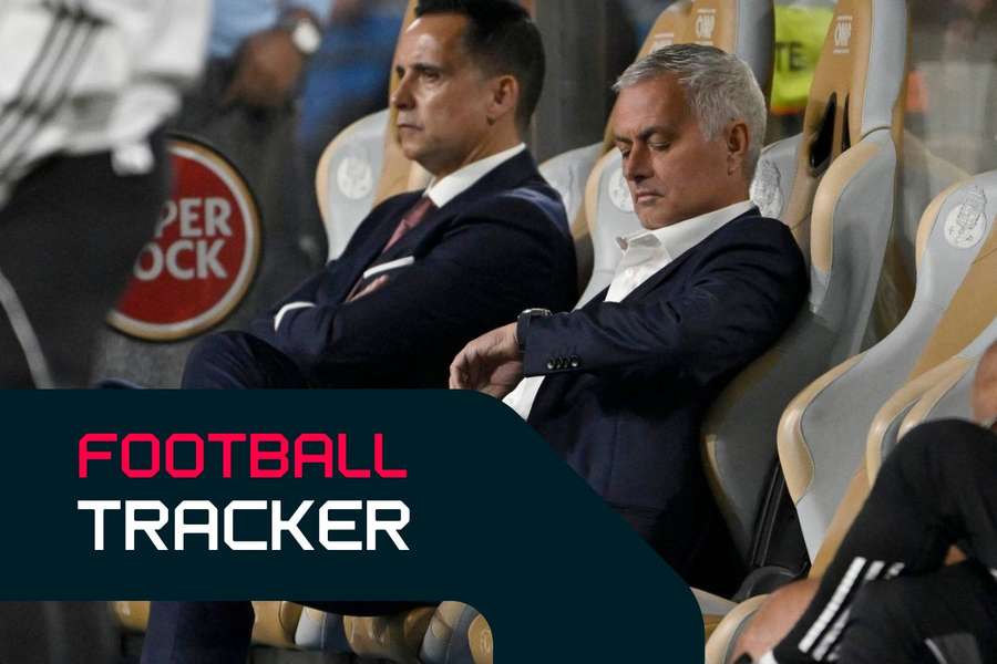 Mourinho was back on the Porto bench, but in charge of Benfica