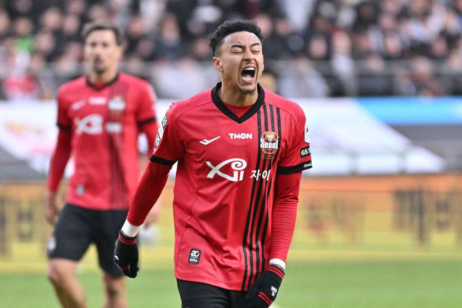 Jessee Lingard avec les couleurs de Séoul.