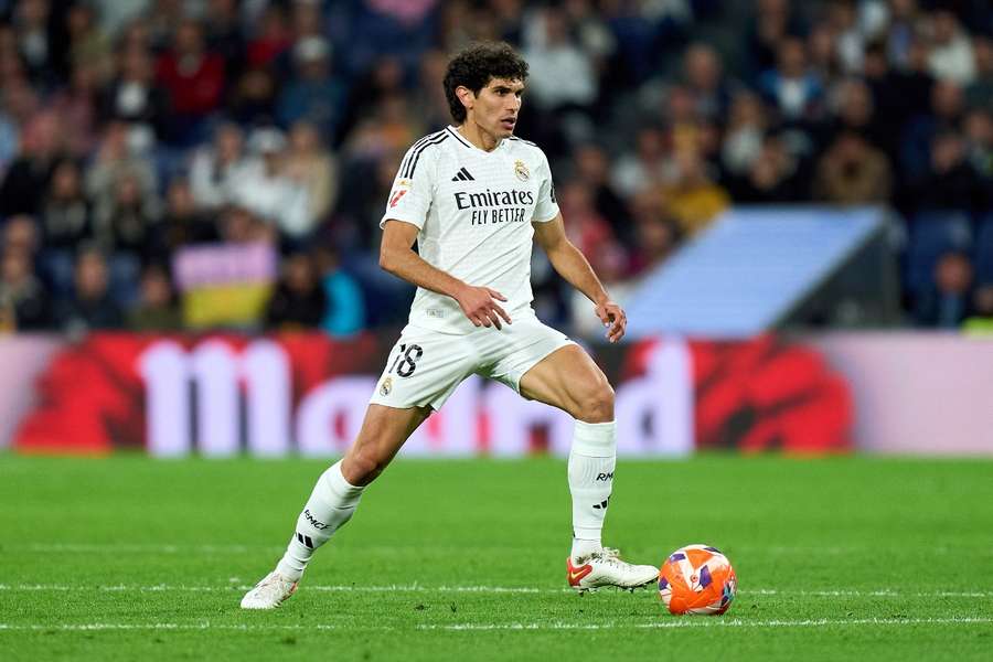 Jesús Vallejo, en su etapa en el Real Madrid