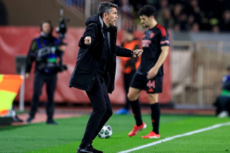 Bruno Lage, treinador do Benfica