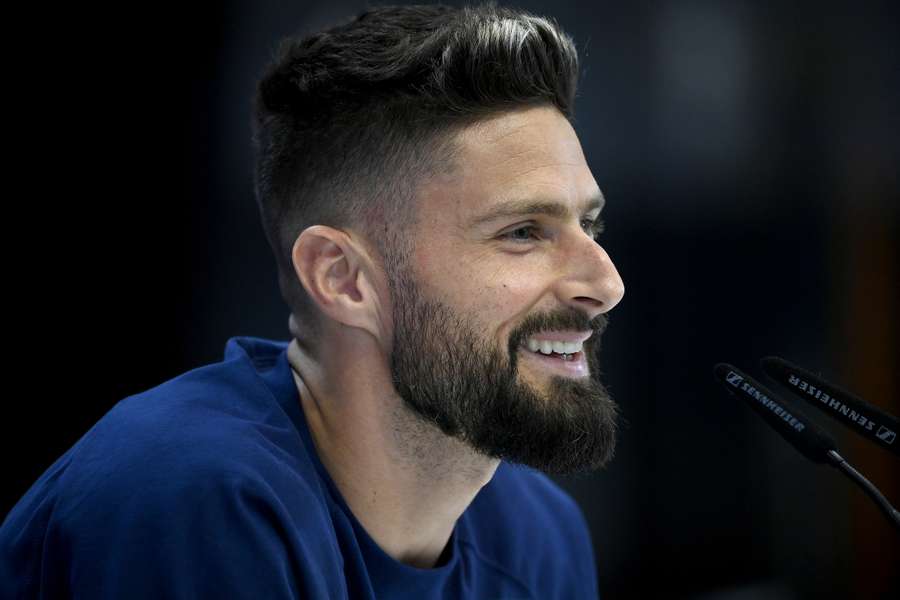 Olivier Giroud spoke to the press on Tuesday ahead of France's quarter final match with England