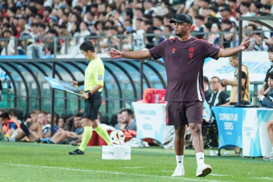 Bayern-Trainer Vincent Kompany.