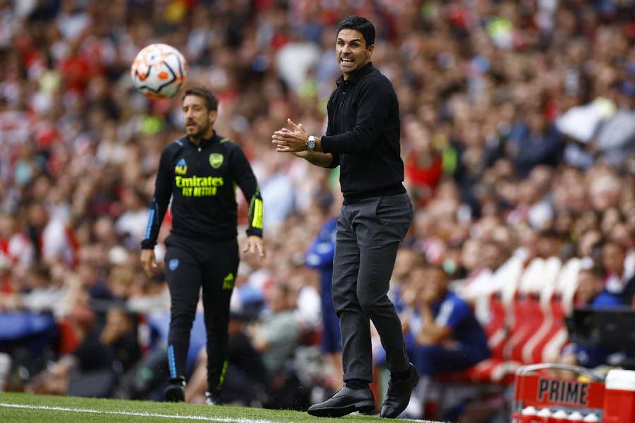 Arteta prežíval záver duelu veľmi emotívne.