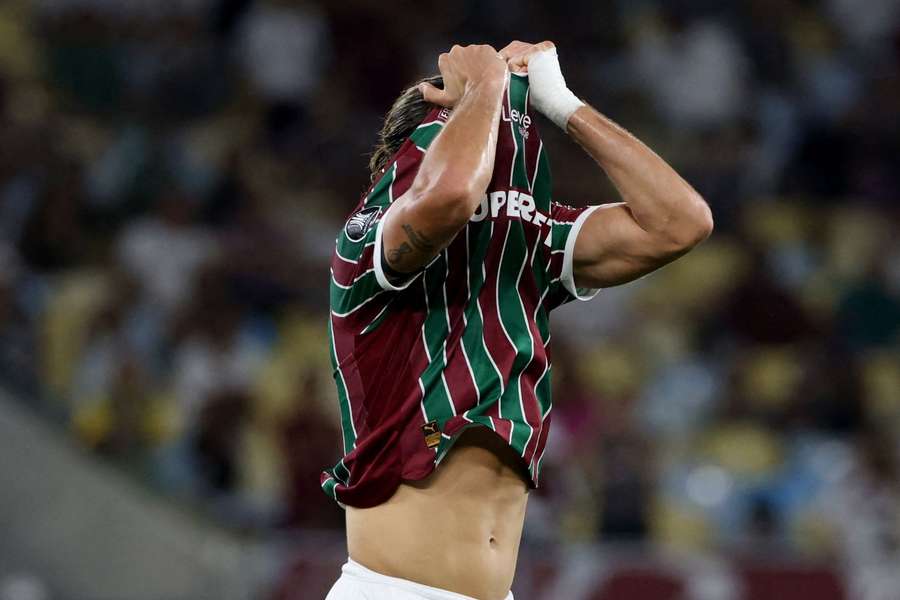 Canobbio lamenta chance perdida em Fluminense x Independiente Rivadavia Canobbio lamenta chance perdida em Fluminense x Independiente Rivadavia