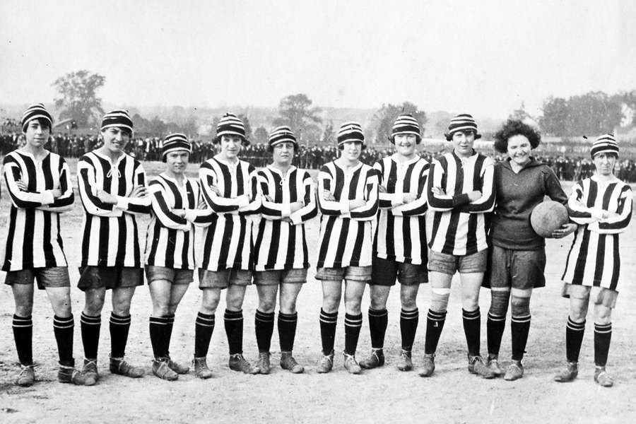 The Dick Kerr FC team that caused a revolution in women's - and men's - football