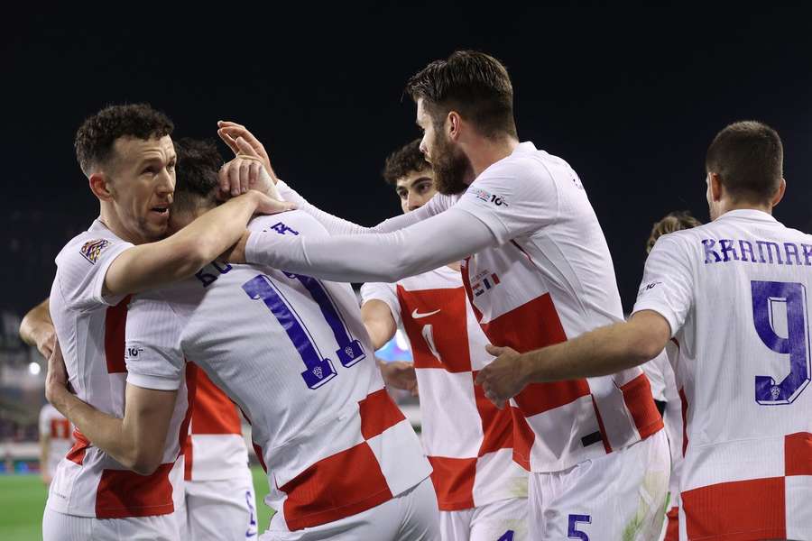 Perisic (l.) lieferte gegen Frankreich eine Gala-Vorstellung ab