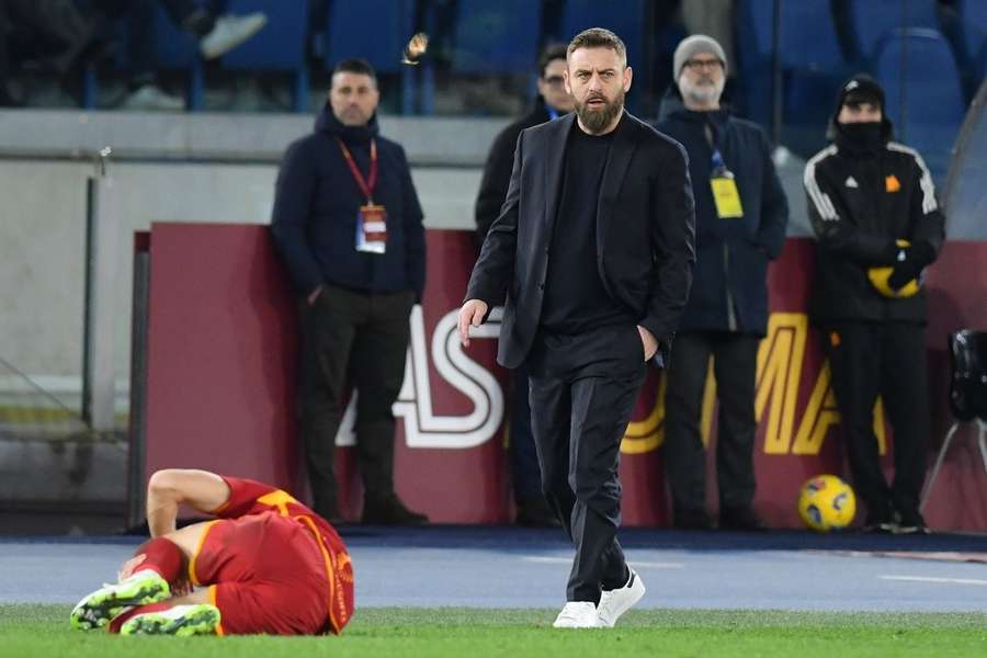 SNAPPED: Roma fans leave message for Souloukou after De Rossi sacking