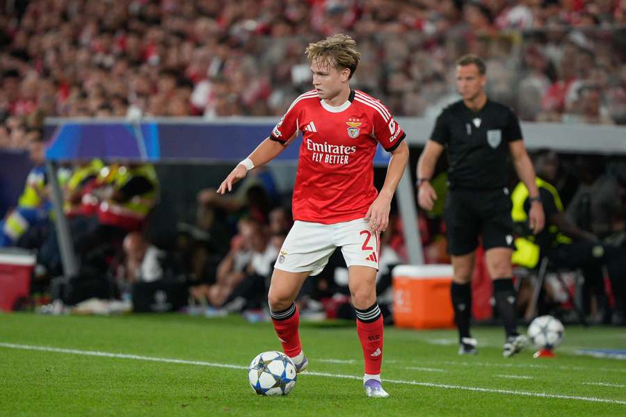 Schjelderup en Ligue des champions. Schjelderup en Ligue des champions.