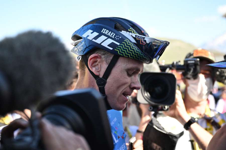 Israel-Premier Tech's Chris Froome at the 2022 Tour de France