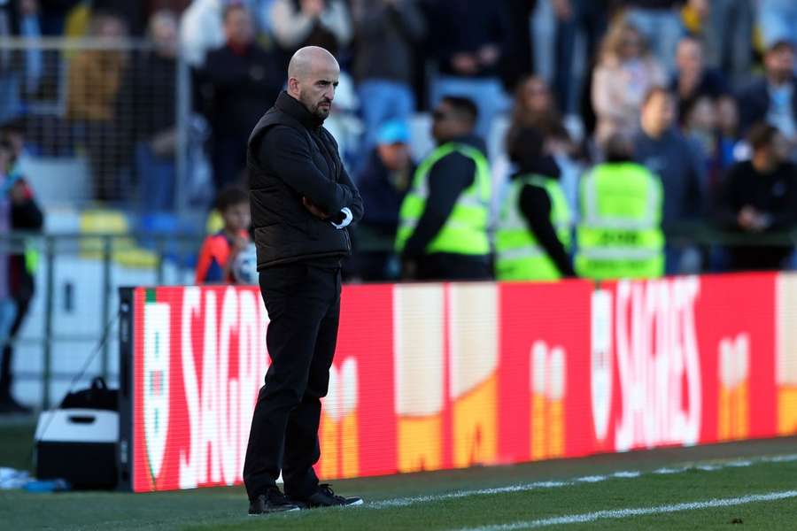 Daniel Sousa esteve apenas três jogos no comando do Vitória SC