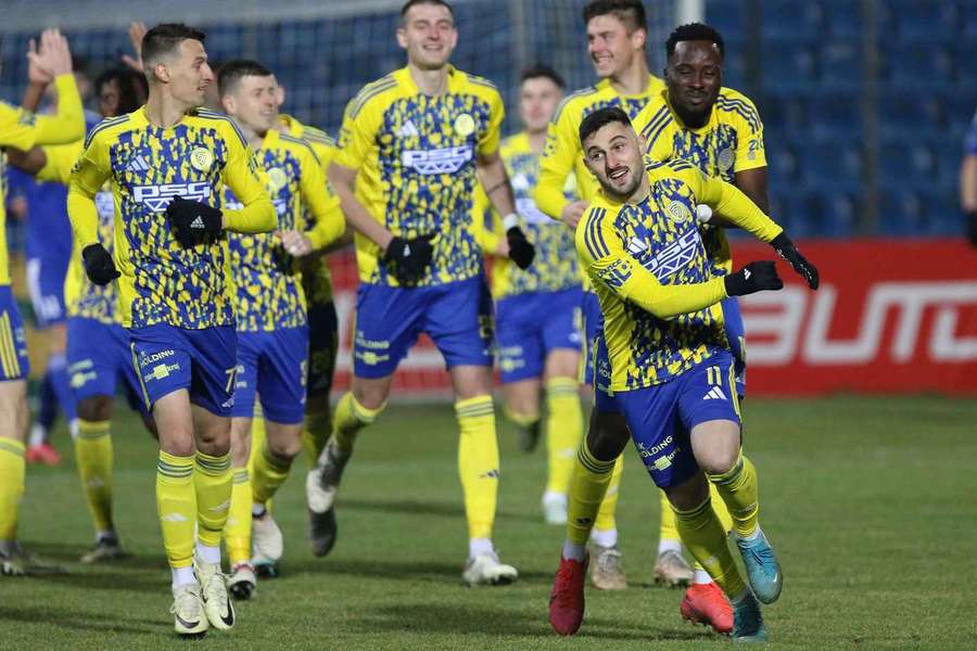 Fotbalisté Zlína zapsali další vítězné utkání.