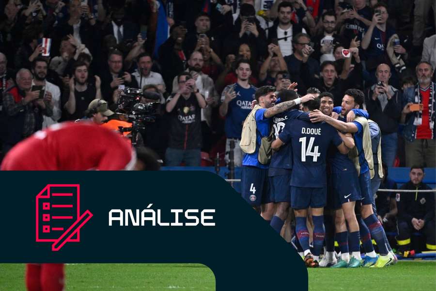 Paris SG domina o Liverpool