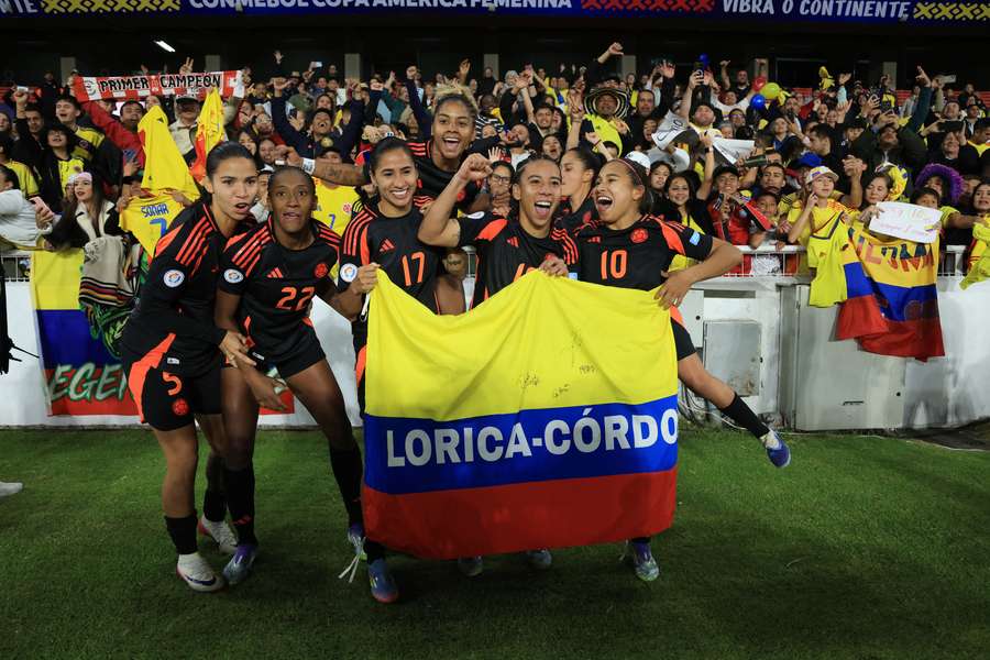 A Colômbia derrotou a Argentina na meia-final