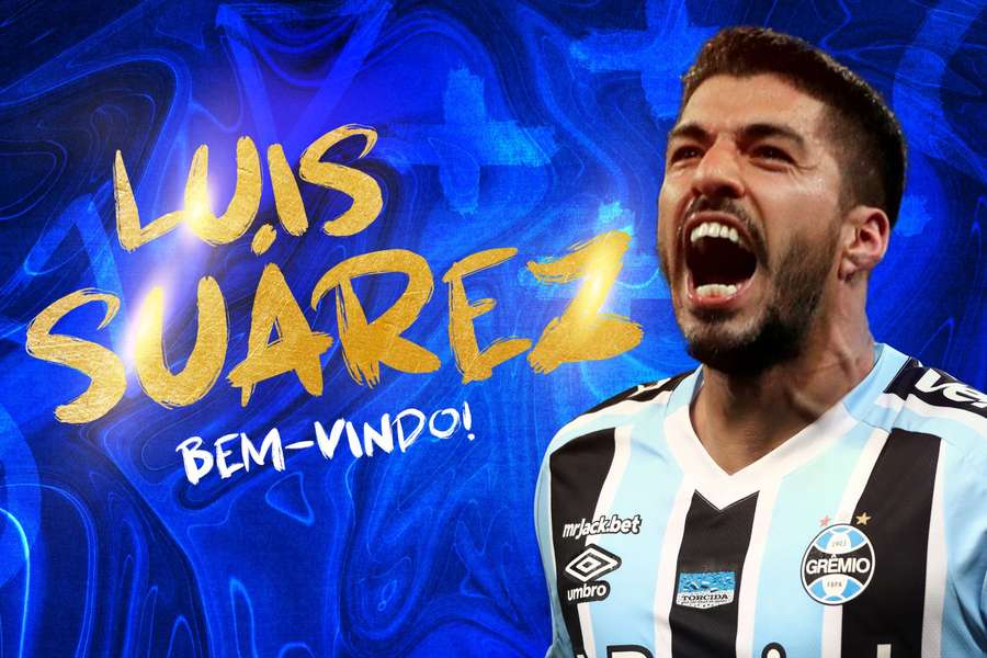 Luís Suárez vai estrear-se no campeonato brasileiro