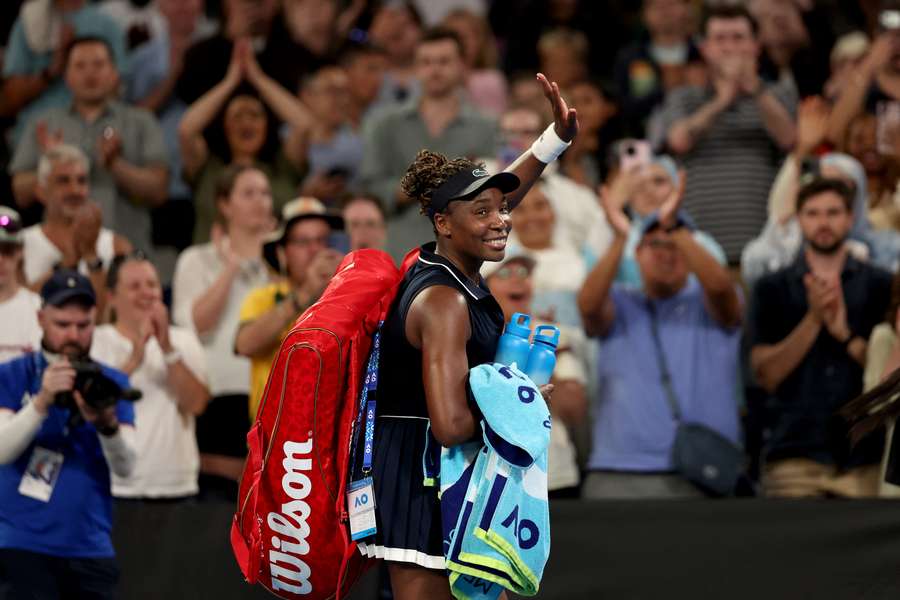 Venus Williams, après la rencontre de ce dimanche.