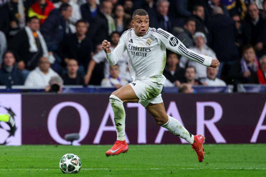 Mbappé lors du match aller.