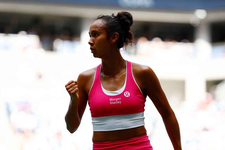 Leylah Fernandez, cette saison. Leylah Fernandez, cette saison.