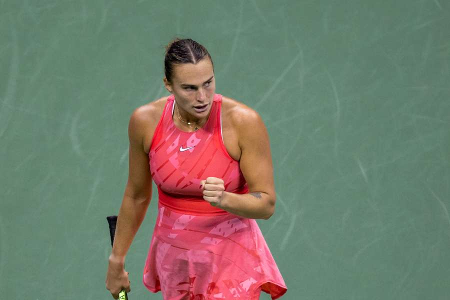 Aryna Sabalenka was pushed all the way by Madison Keys in their US Open semi-final